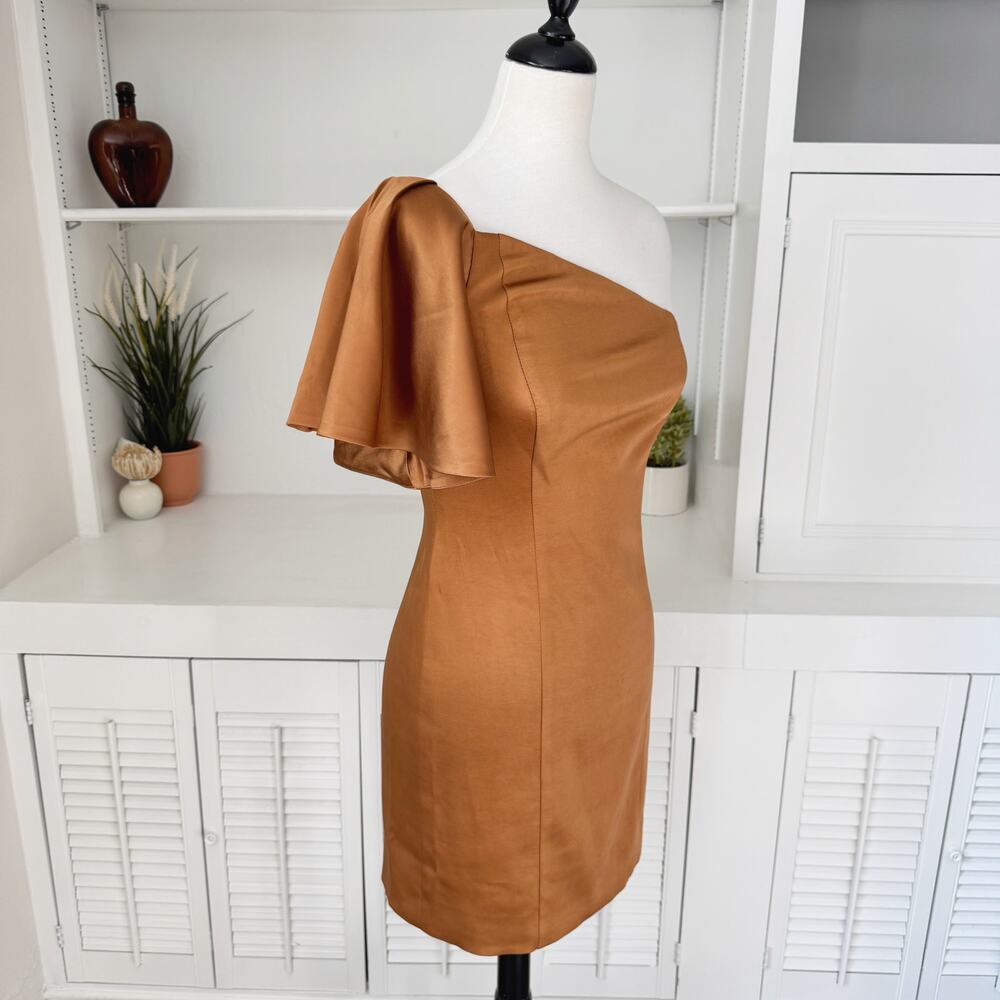 Fame and Partners x Free People Cara Asymmetric One Shoulder Micro Mini Dress 4